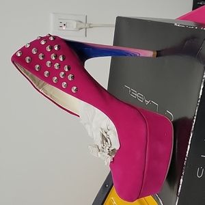 Studded high Heel Shoes